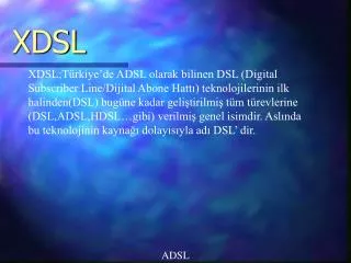 x dsl