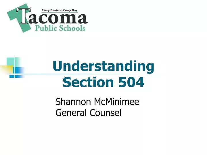 understanding section 504