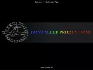 Business / Marketing Plan