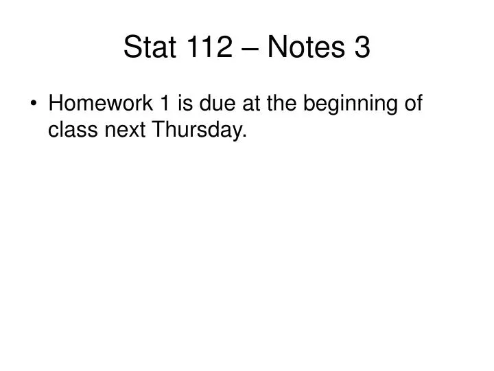stat 112 notes 3