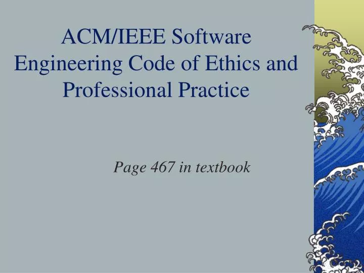 acm ieee software engineering code of ethics and professional practice