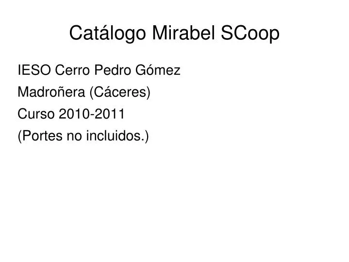 cat logo mirabel scoop