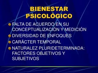 bienestar psicol gico