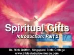 PPT - Spiritual Gifts. PowerPoint Presentation, Free Download - ID:9359347