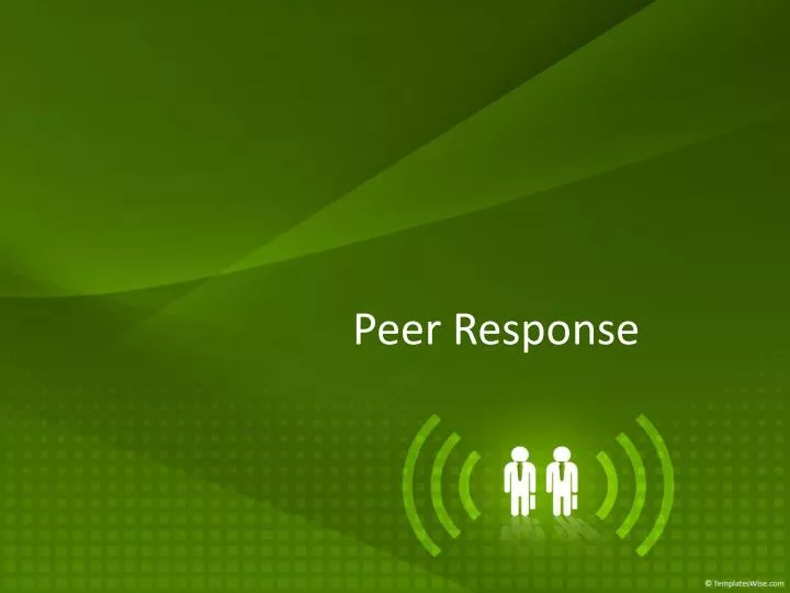peer response