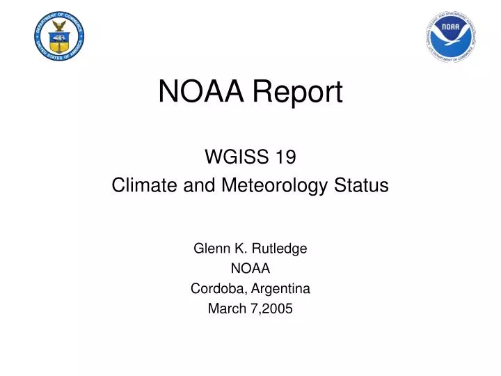 noaa report