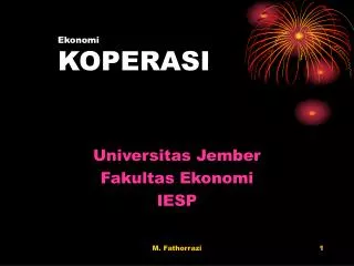 ekonomi koperasi