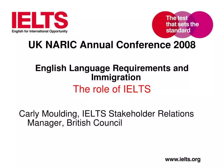 uk naric annual conference 2008