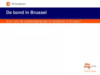 de bond in brussel