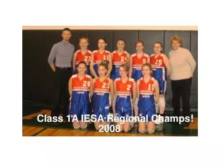 class 1a iesa regional champs