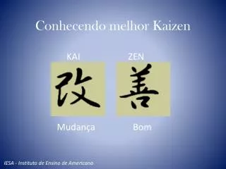 conhecendo melhor kaizen