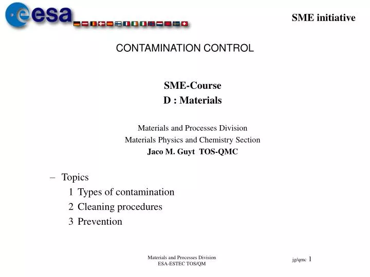 contamination control