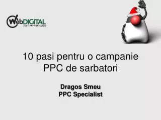 10 pasi pentru o campanie ppc de sarbatori