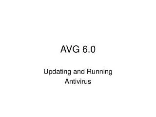 AVG 6.0