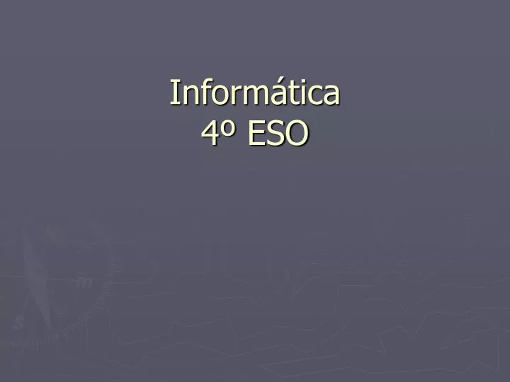 inform tica 4 eso