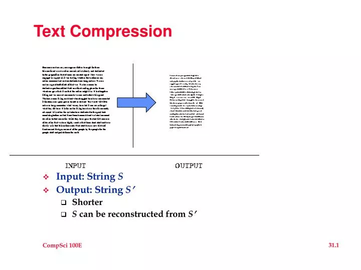 text compression