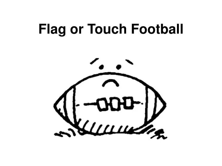 flag or touch football