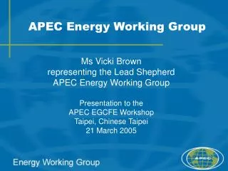 APEC Energy Working Group