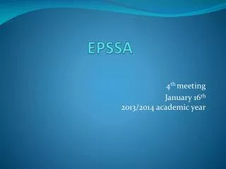 EPSSA