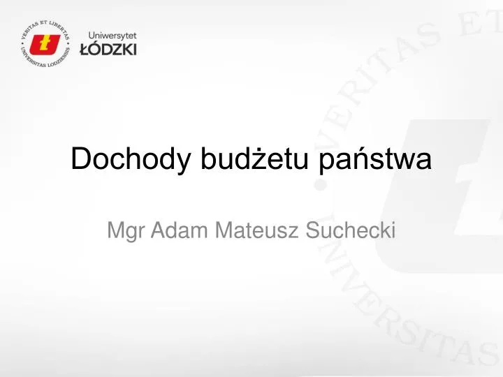 dochody bud etu pa stwa