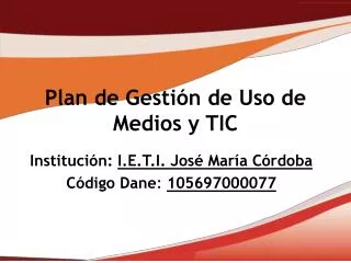 plan de gesti n de uso de medios y tic