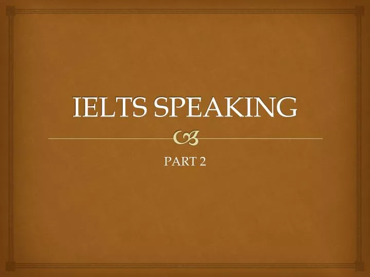 ielts speaking