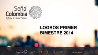 logros primer bimestre 2014