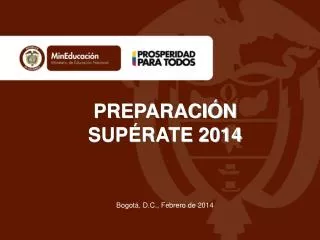 preparaci n sup rate 2014 bogot d c febrero de 2014