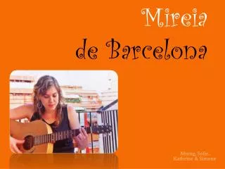 mireia de barcelona