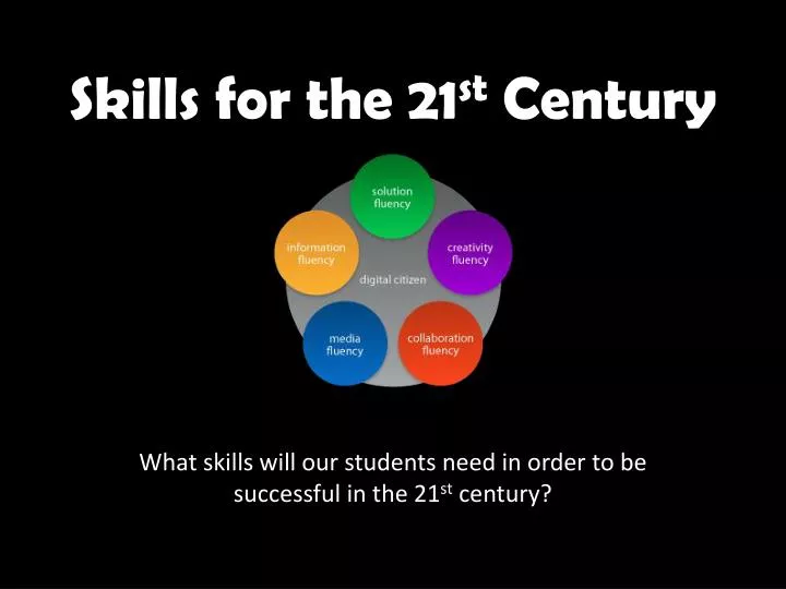 skills for the 21 st century