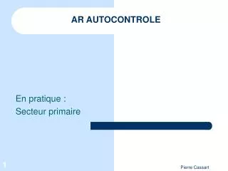 ar autocontrole