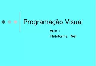 programa o visual