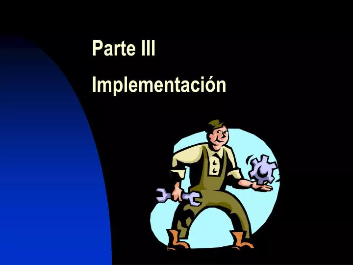 parte iii implementaci n