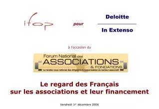 le regard des fran ais sur les associations et leur financement