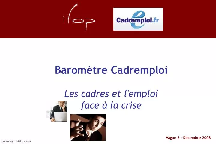 barom tre cadremploi les cadres et l emploi face la crise