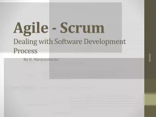 PPT - Continuous Improvement in Agile The Role of a Certified Scrum ...