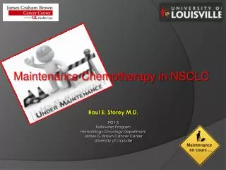 Raul E. Storey M.D. PGY 5 Fellowship Program Hematology-Oncology Department