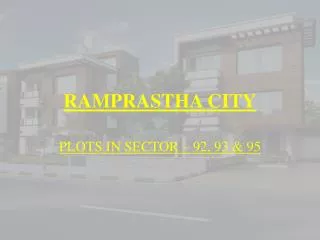 RAMPRASTHA CITY