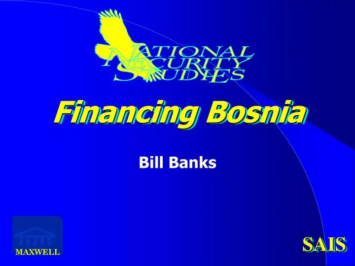 financing bosnia