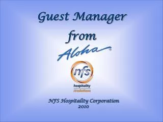 Guest Manager from