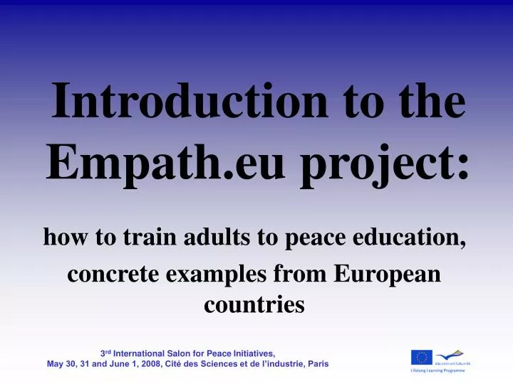 introduction to the empath eu project