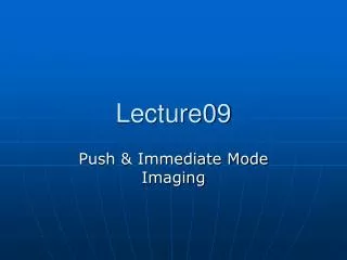 Lecture09