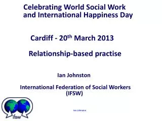 Celebrating World Social Work and International Happiness Day