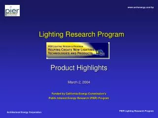 Lighting Research Program
