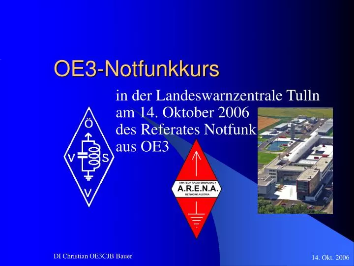 oe3 notfunkkurs