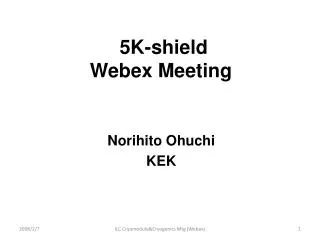 5K-shield Webex Meeting