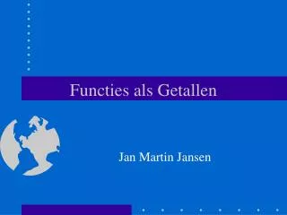 functies als getallen