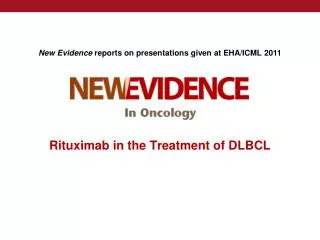 Rituximab in the Treatment of DLBCL