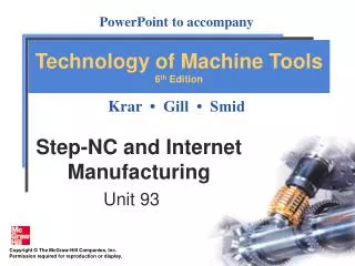Step-NC and Internet Manufacturing