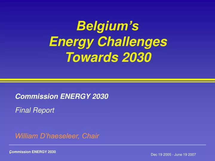 belgium s energy challenges towards 2030